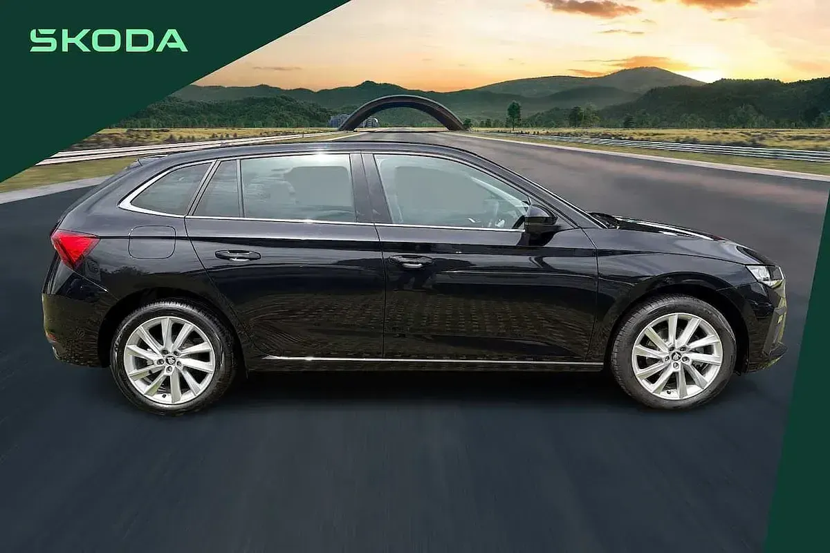 Used Skoda Scala SE L 115 HP (84 kW) 2025 Black Hatchback