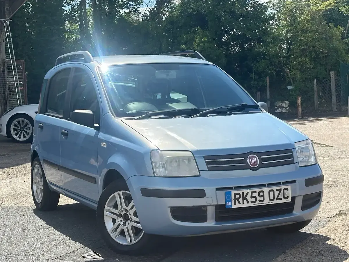 Used Fiat Panda 2009 Blue Hatchback