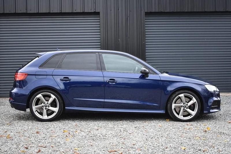 Used Audi S3 Sportback Black Edition 2018 Blue Hatchback