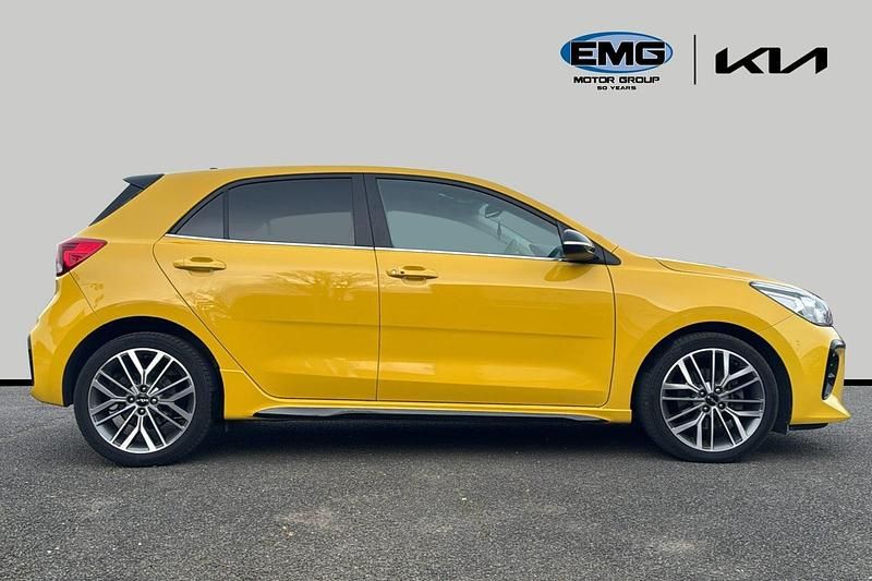 Used Kia Rio GT-Line S 118 HP (86 kW) 2023 Yellow Hatchback