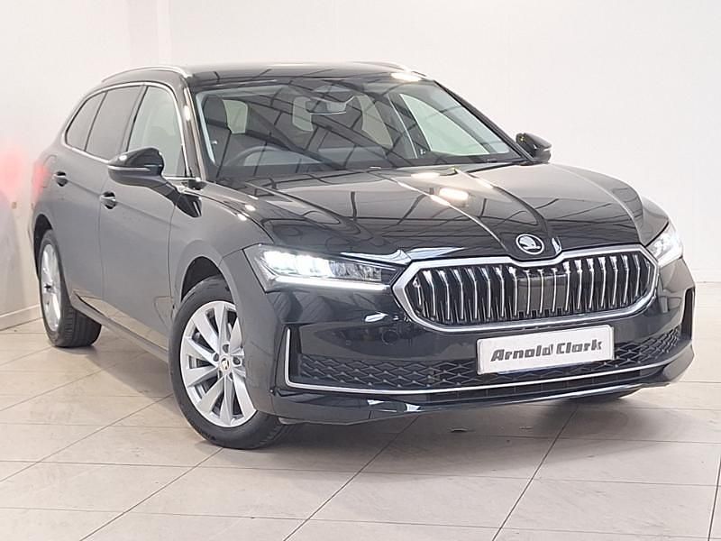 Black Used 2024 Skoda Superb SE Technology Estate | £26,498 (Expensive) - Image 1/4