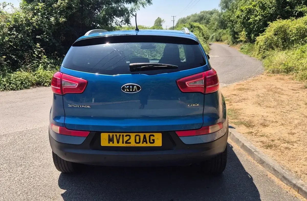 Used Kia Sportage 134 HP (98 kW) 2012 Blue SUV