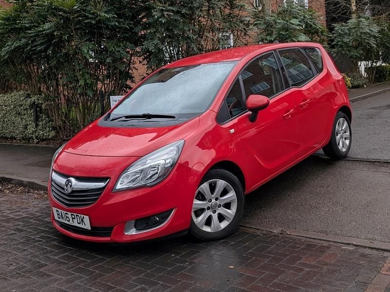 Red Used 2016 Vauxhall Meriva MPV | £1,995 (Good price) - Image 1/4