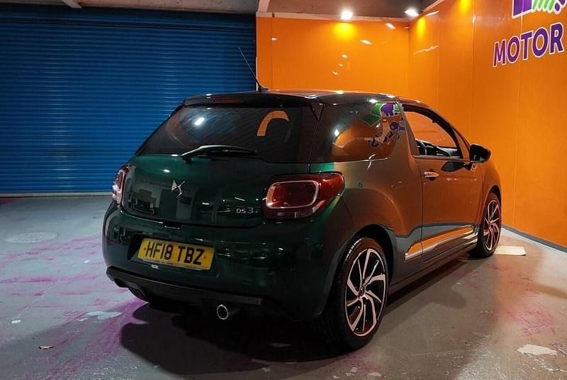Used DS Automobiles DS3 Connected Chic 82 HP (60 kW) 2018 Green Hatchback
