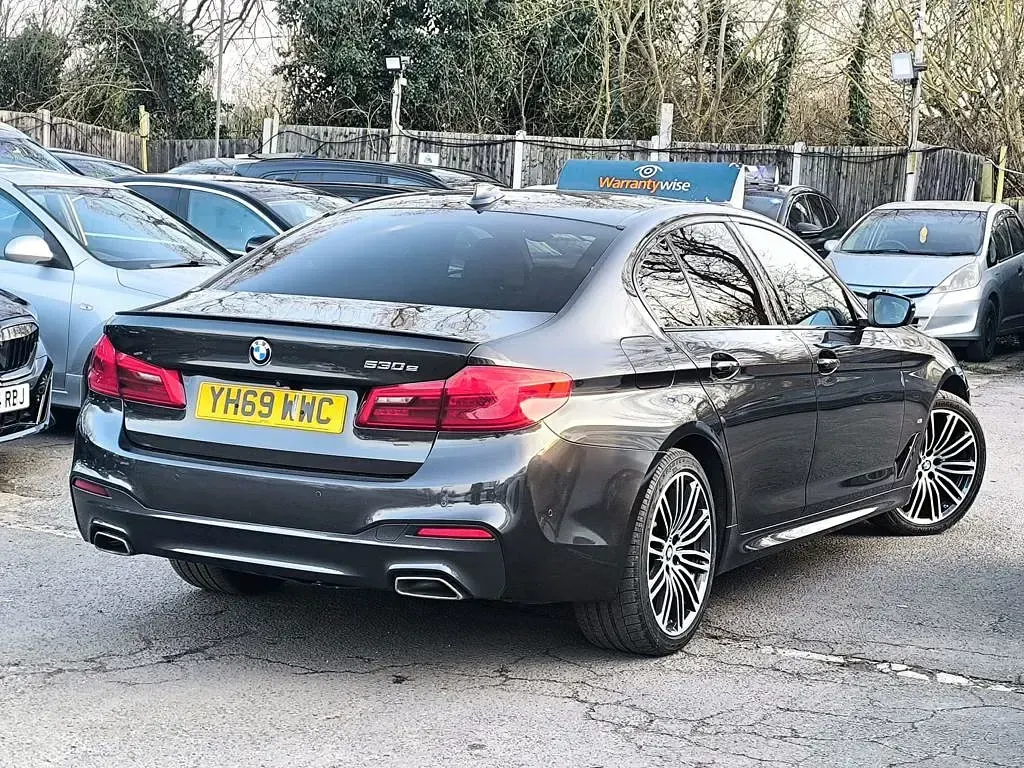 Used BMW 530e M Sport 252 HP (185 kW) 2019 Grey Sedan