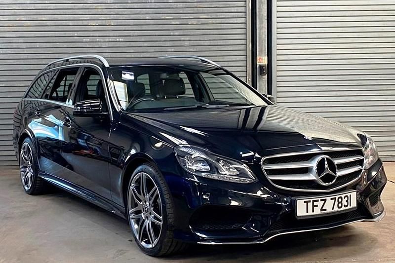 Used Mercedes E250 AMG 204 HP (150 kW) 2014 Black Estate