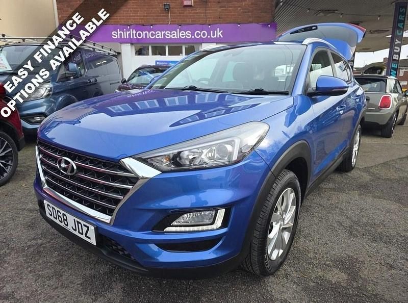 Used Hyundai Tucson SE 132 HP (97 kW) 2018 Blue SUV
