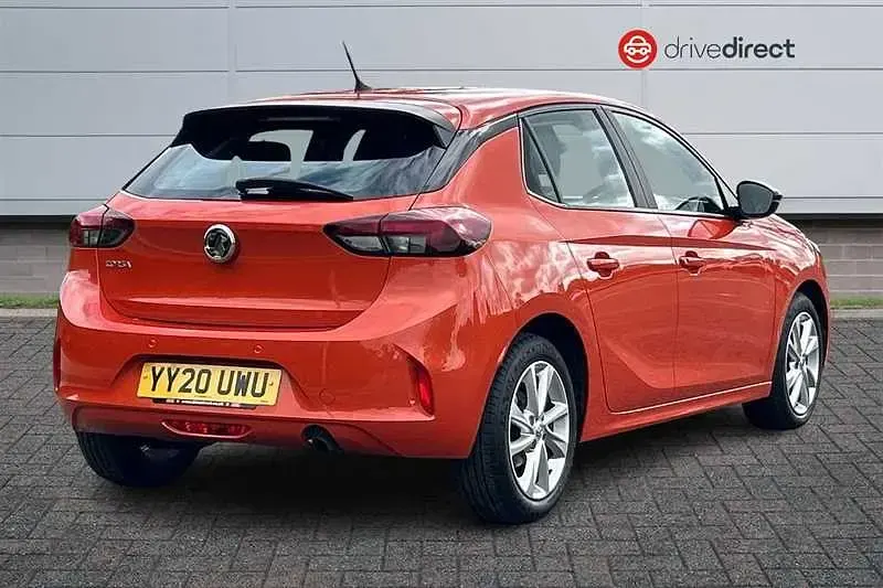 Used Vauxhall Corsa S 100 HP (73 kW) 2020 Orange Hatchback