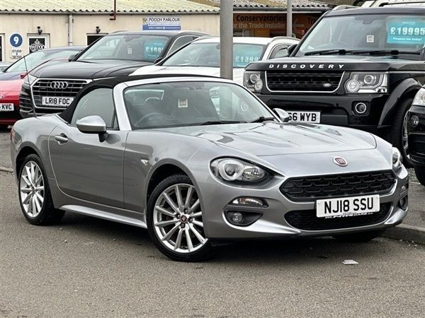 Grey Used 2018 Fiat 124 Lusso Cabriolet | £12,995 (Fair price) - Image 1/4