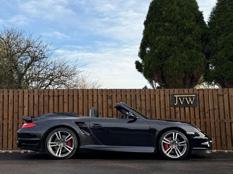 Used Porsche 997 Turbo 500 HP (367 kW) 2011 Black Cabriolet