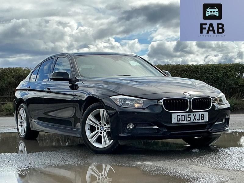 Black Used 2015 BMW 320 Sport Line Sedan | £9,490 (Fair price) - Image 1/4