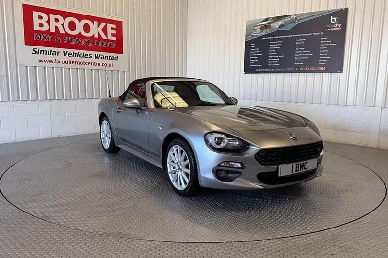 Grey Used 2018 Fiat 124 Spider Lusso Cabriolet | £11,990 (Fair price) - Image 1/1