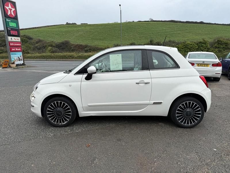 Used Fiat 500 Lounge 69 HP (50 kW) 2015 White Hatchback