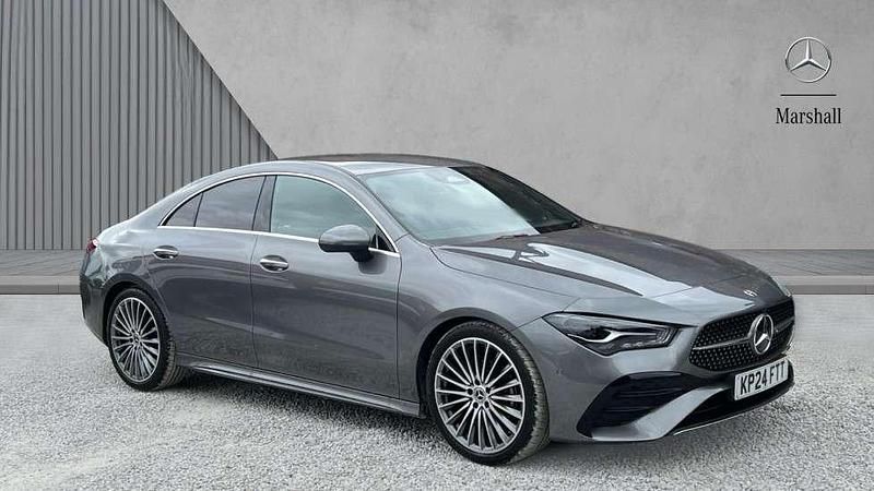 Grey Used 2024 Mercedes CLA180 AMG Line Premium Sedan | £28,780 (Fair price) - Image 1/4