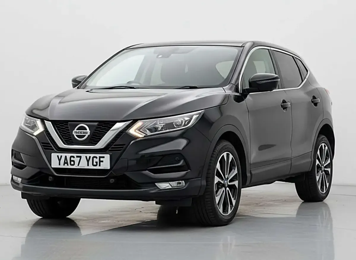 Used Nissan Qashqai Acenta 110 HP (80 kW) 2017 Black SUV