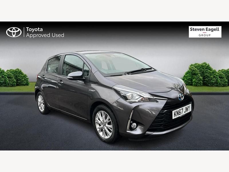 Grey Used 2017 Toyota Yaris Hybrid Hatchback | £12,606 (Fair price) - Image 1/3