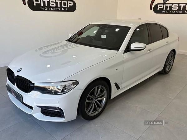 Begagnad BMW 520 M Sport 2018 Vit Sedan