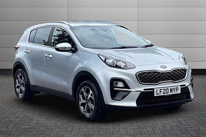 Silver Used 2020 Kia Sportage 2 SUV | £13,850 (Fair price) - Image 1/2