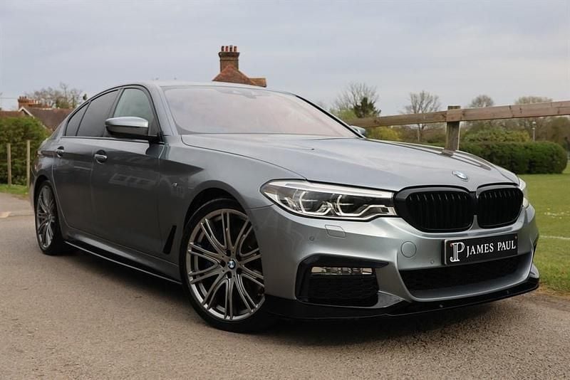 Used BMW 540 M Sport 340 HP (250 kW) 2017 Blue stone Sedan