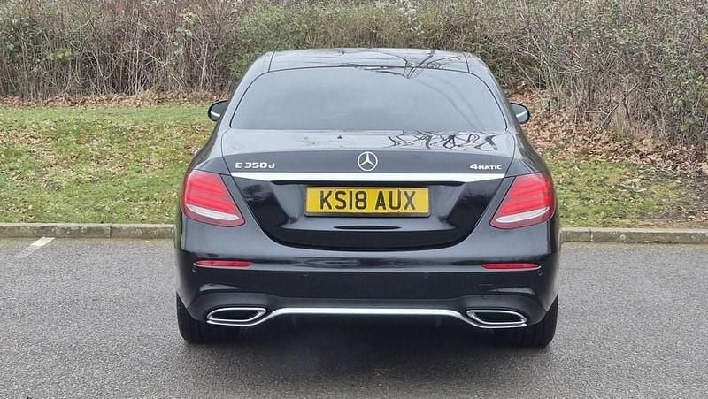 Used Mercedes E350 AMG line 258 HP (189 kW) 2018 Black Sedan