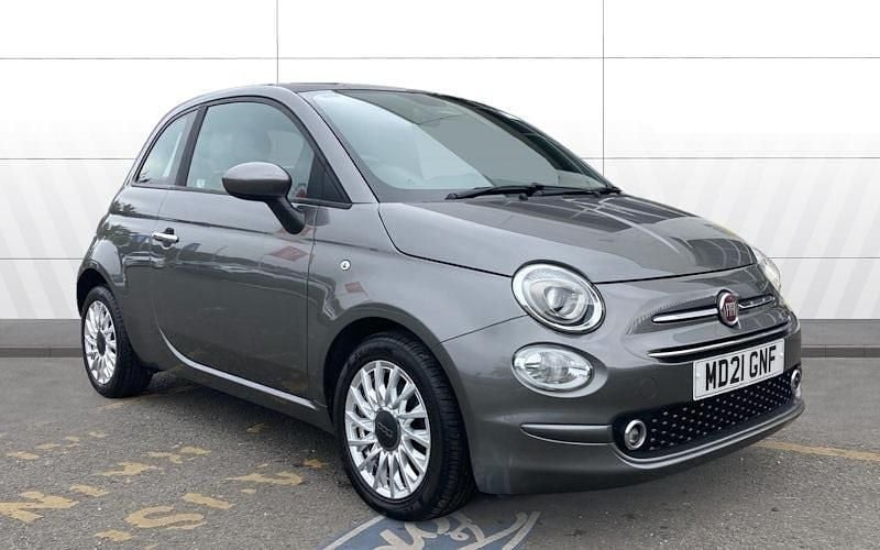 Grey Used 2020 Fiat 500 Lounge Hatchback | £9,804 (Fair price) - Image 1/4
