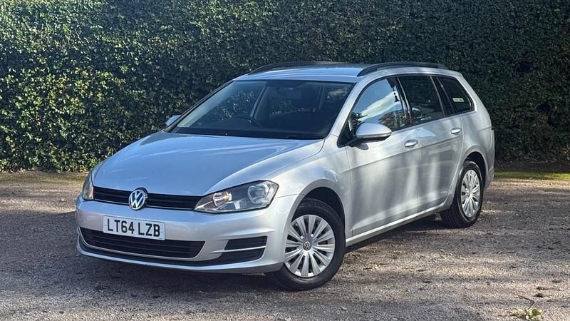 Silver Used 2014 VW Golf VII S Estate | £3,390 (Fair price) - Image 1/4