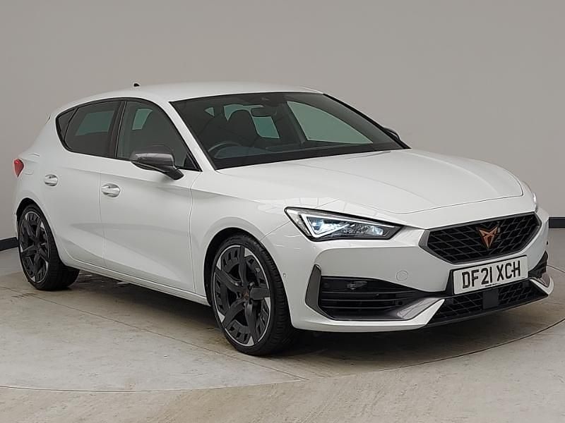 White Used 2021 Cupra Leon VZ3 Hatchback | £23,498 (Fair price) - Image 1/4