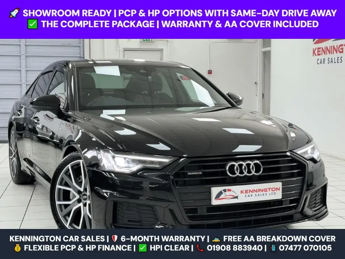 Used Audi A6 Black Edition 204 HP (150 kW) 2021 Sedan