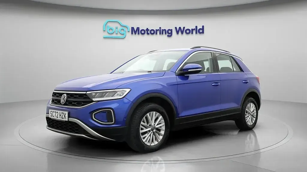 Używany VW T-Roc S 110 KM (80 kW) 2023 Niebieski SUV