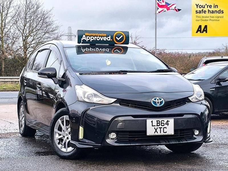 Black Used 2015 Toyota Prius+ MPV | £8,995 (Good price) - Image 1/4
