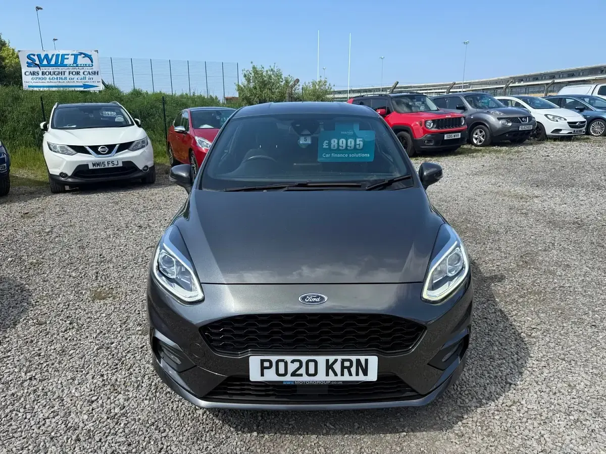 Used Ford Fiesta ST-Line 95 HP (69 kW) 2020 Grey Hatchback