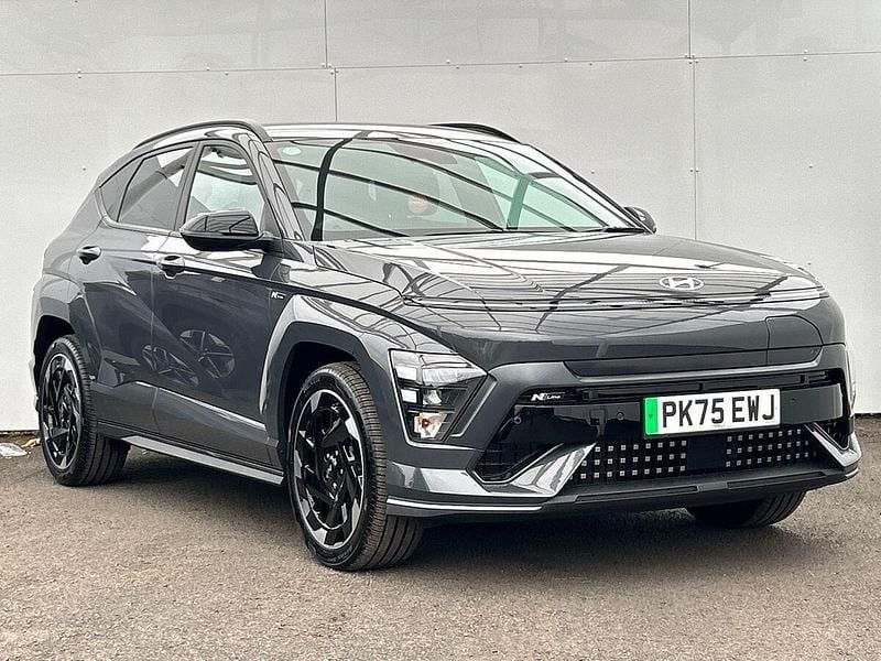 Grey New 2025 Hyundai Kona N Line SUV | £28,651 (Expensive) - Image 1/4