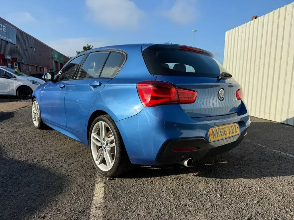 Used BMW 116 M Sport 2016 Blue Hatchback