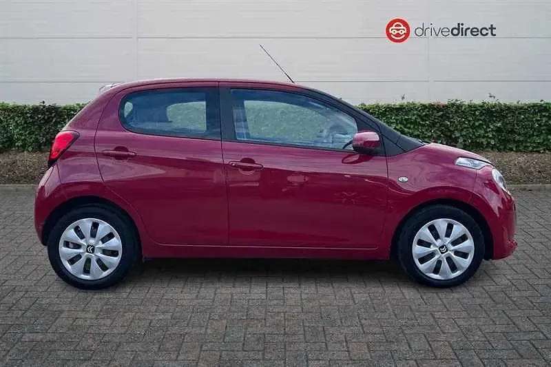 Usado Citroën C1 Feel 82 HP (60 kW) 2017 Vermelho Citadino