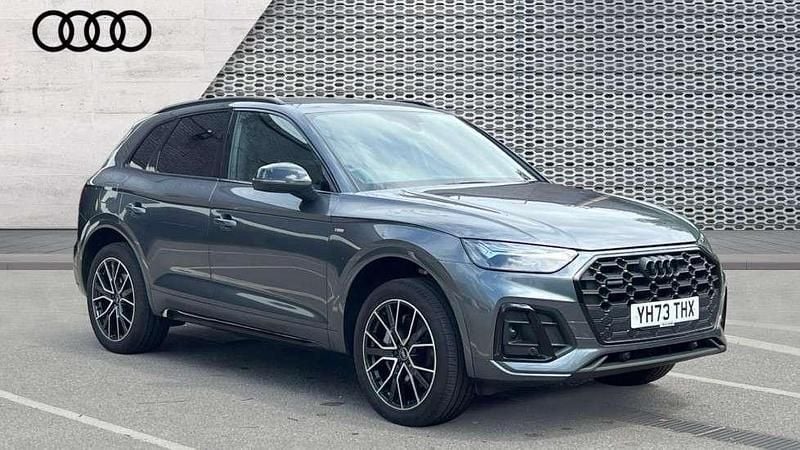 Grey Used 2023 Audi Q5 Black Edition SUV | £36,378 (A bit pricey) - Image 1/4