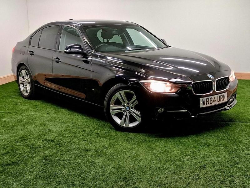 Black Used 2014 BMW 320 Sport Line Sedan | £6,490 (Good price) - Image 1/4