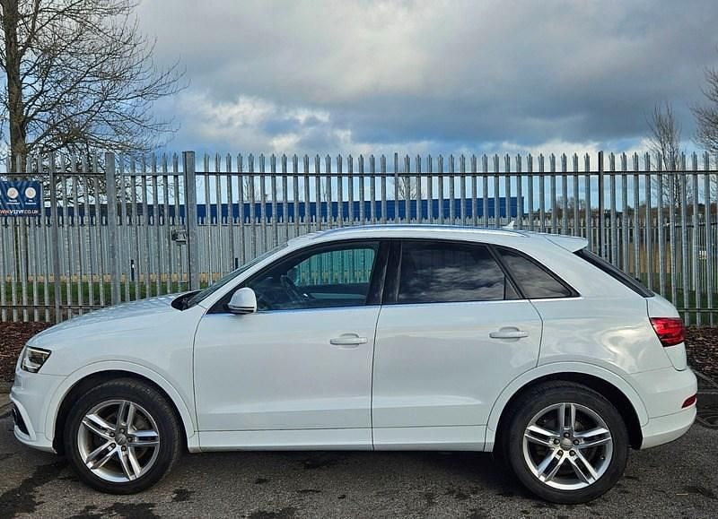 Used Audi Q3 S-Line 140 HP (102 kW) 2014 White SUV
