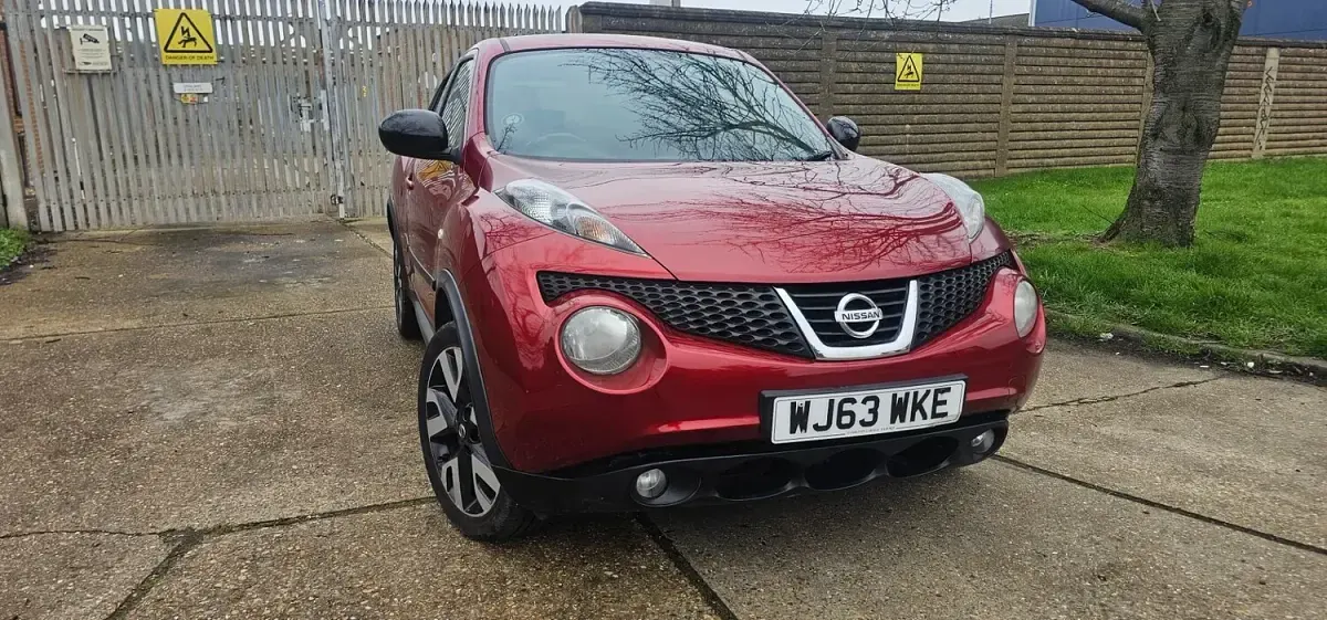 Used Nissan Juke N-TEC 117 HP (86 kW) 2013 Red SUV