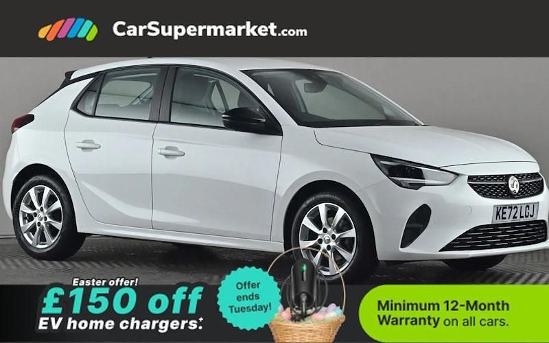 Used Vauxhall Corsa Design Edition 75 HP (55 kW) 2023 White Hatchback