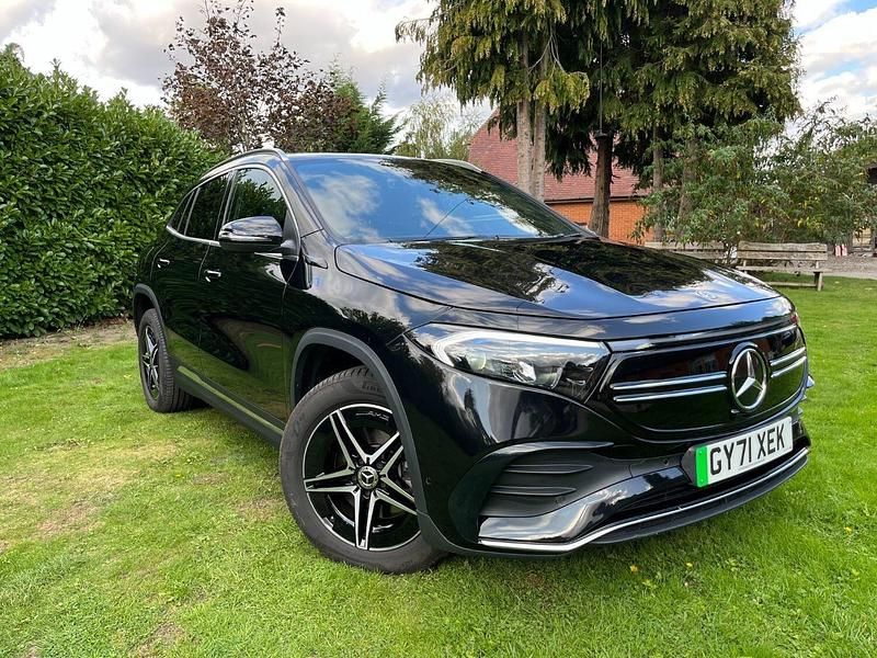 Black Used 2021 Mercedes EQA250 AMG line SUV | £19,995 (Good price) - Image 1/4