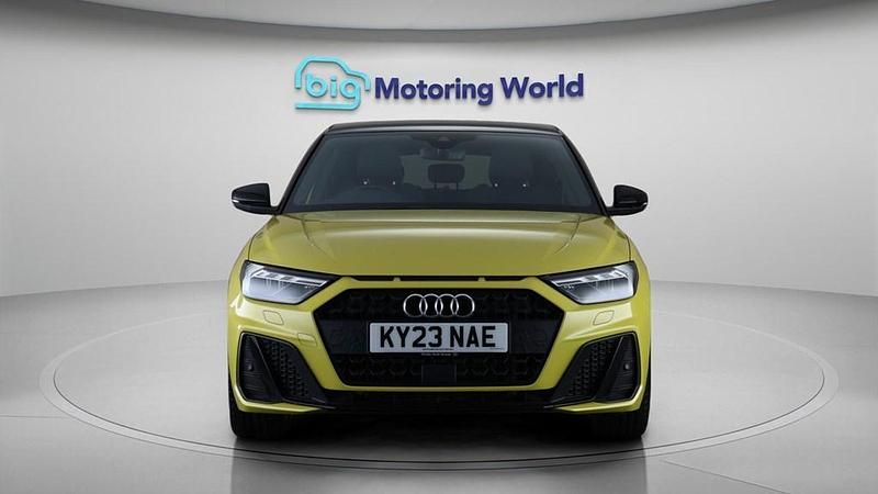 Used Audi A1 Sportback Black Edition 150 HP (110 kW) 2023 Yellow Hatchback