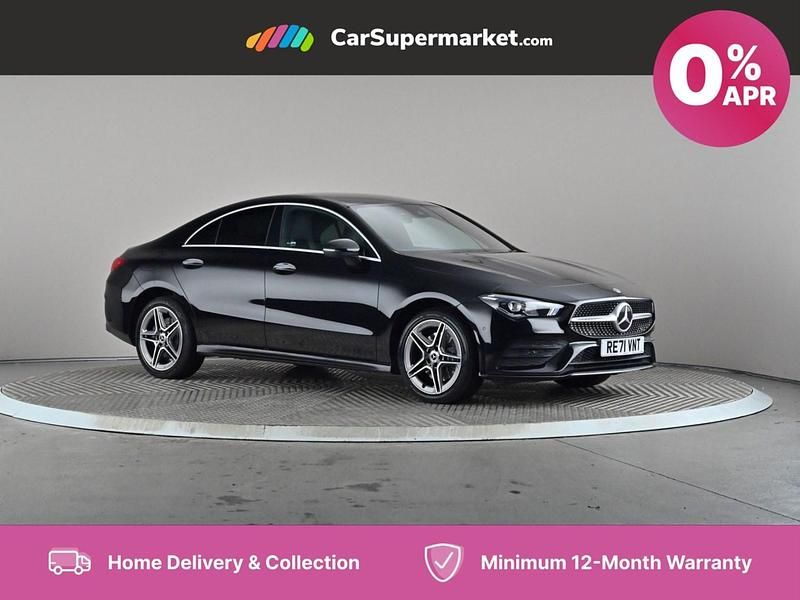 Black Used 2021 Mercedes CLA250e AMG Line Premium Sedan | £29,697 - Image 1/4