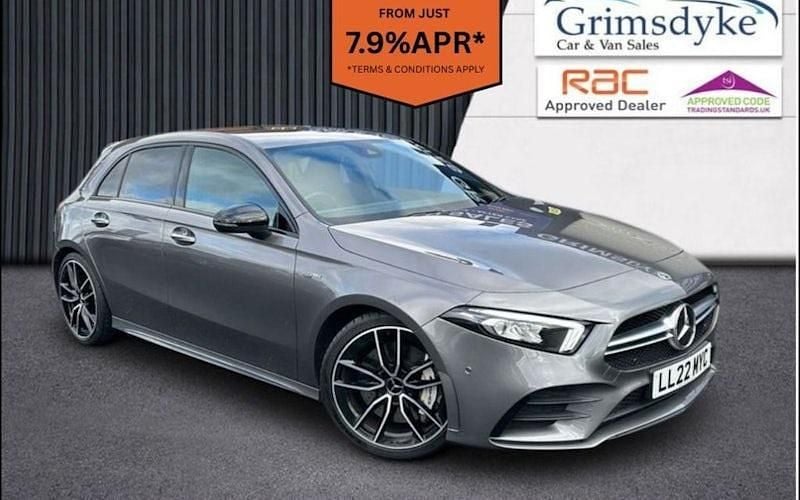 Used Mercedes A35 AMG Premium 306 HP (225 kW) 2022 Grey Hatchback