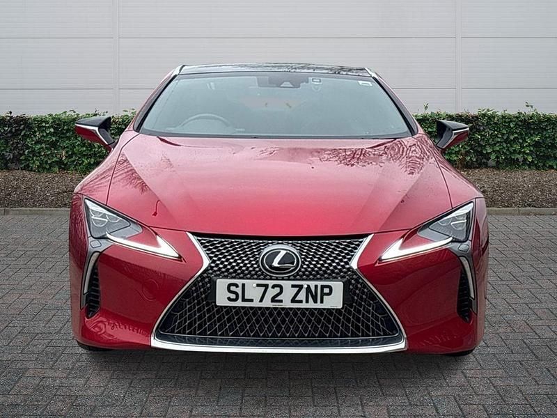 Begagnad Lexus LC 500 2023 Röd Sportkupé