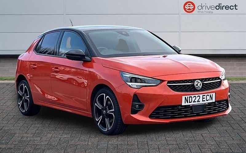 Used Vauxhall Corsa GS Line 101 HP (74 kW) 2022 Orange Hatchback