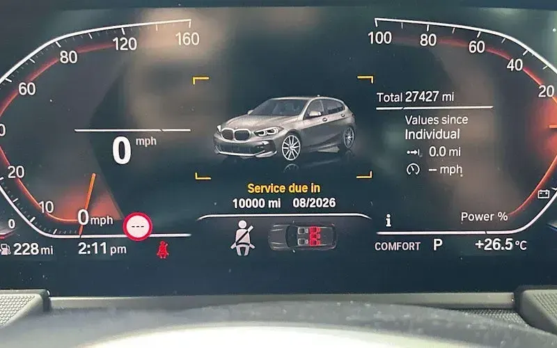 Used BMW 118 M Sport 136 HP (100 kW) 2023 Grey Hatchback
