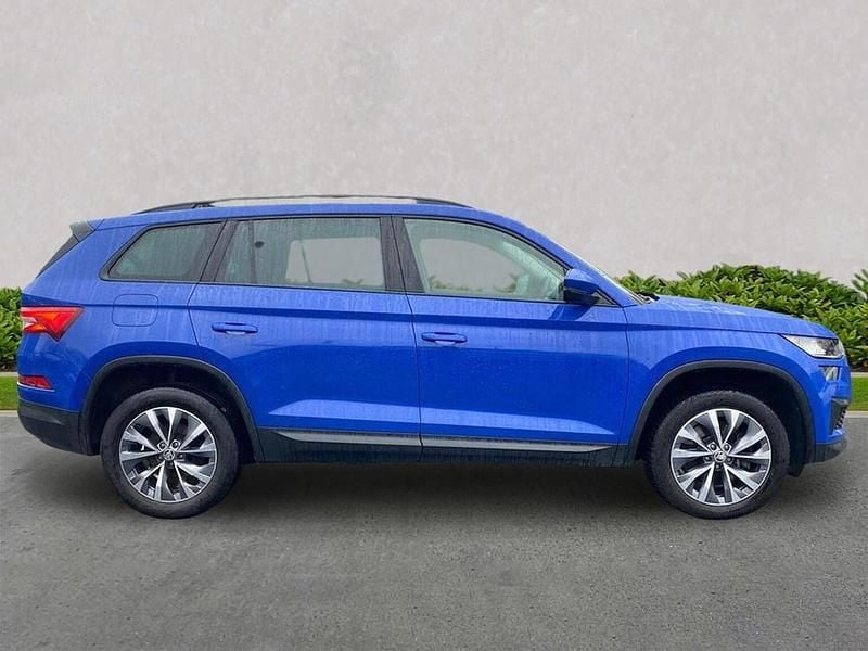 Used Skoda Kodiaq SE Drive 150 HP (110 kW) 2022 Blue SUV