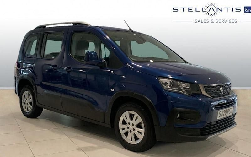 Blue Used 2020 Peugeot Rifter Allure MPV | £15,832 (Fair price) - Image 1/4