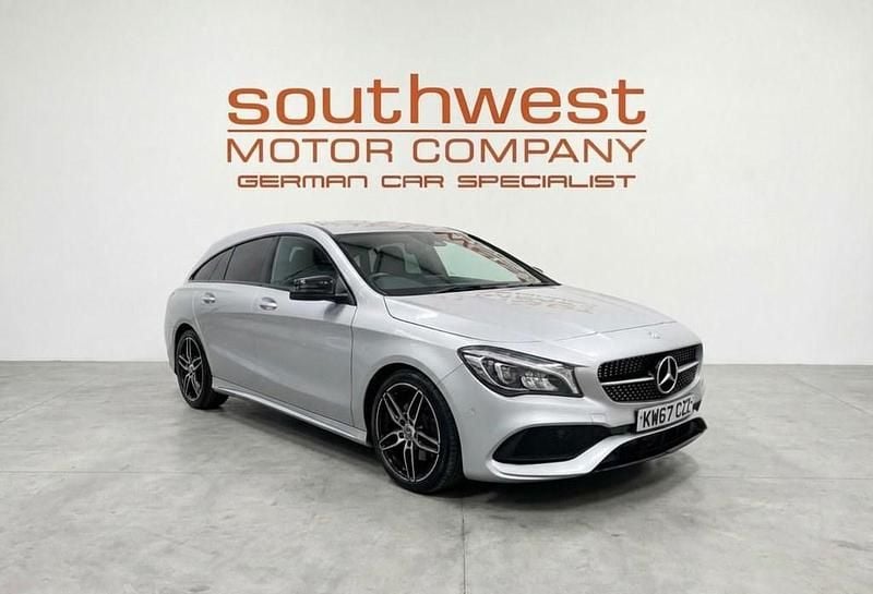 Used Mercedes CLA220 Shooting Brake AMG line 177 HP (130 kW) 2018 Silver Estate