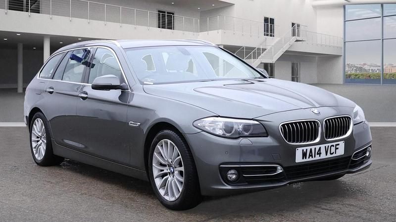 Grey Used 2014 BMW 520 Luxury Line Estate | £7,694 (Good price) - Image 1/4